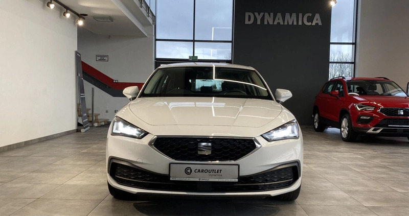 Seat Leon cena 79900 przebieg: 56750, rok produkcji 2021 z Miejska Górka małe 232